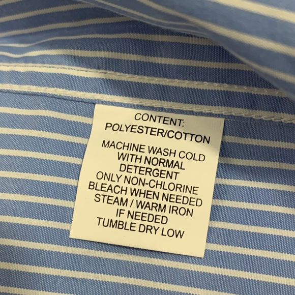 Koutons Blue Azures Long Sleeve Button Down - Picture 5 of 5
